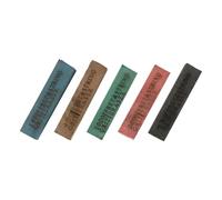 Laroal Paquete de 5 borradores de trastes de Guitarra, Herramienta Suave para pulir trastes a para Limpiar Cuerdas de trastes para Guitarra, bajo, Ukelele