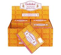 Laroom 13449 - Pack de 12 Cajas de 10 Conos Incienso Goloka Nag Champa