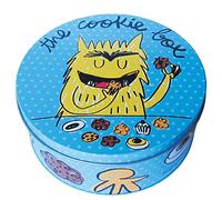 Laroom 13720 - Caja metálica The Cookie Box, Color Azul