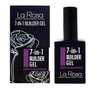 LaRosa 7-en-1 BUILDER GEL in a bottle - Gel Constructor Uñas en botella 15ml - DEEP PLUM PURPLE