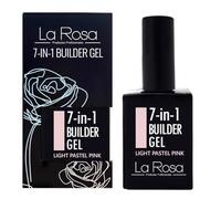 LaRosa 7-en-1 BUILDER GEL in a bottle - Gel Constructor Uñas en botella 15ml - LIGHT PASTEL PINK