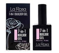 LaRosa 7-en-1 BUILDER GEL in a bottle - Gel Constructor Uñas en botella 15ml - PASTEL PINK