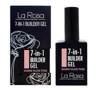 LaRosa 7-en-1 BUILDER GEL in a bottle - Gel Constructor Uñas en botella 15ml - WARM NUDE PINK