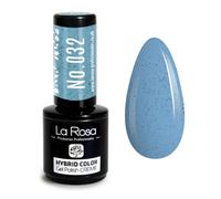 LaRosa Esmalte Semipermanente UV/LED, Azul arena, 9 ml (Nº 032)