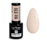 LaRosa Esmalte Semipermanente UV/LED, Beige arena, 9 ml (Nº 036)