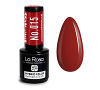 LaRosa Esmalte Semipermanente UV/LED, Rojo clásico, 9 ml (Nº 015)