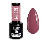LaRosa Esmalte Semipermanente UV/LED, Rojo indio, 9 ml (Nº 019)