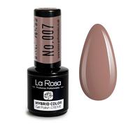 LaRosa Esmalte Semipermanente UV/LED, Rosa nude oscuro, 9 ml (Nº 007)