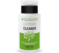 LaRosa Nail CLEANER 190ml Dispensador de bomba, Cleaner para Gel, Eliminar la capa pegajosa de geles UV/Esmaltes permanentes/Esmaltado Permanente/Cleanser para uñas de gel
