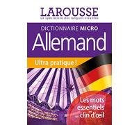 Larousse Dictionnaire Micro Allemand