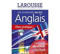 Larousse Dictionnaire Micro Anglais: Le plus petit dictionnaire d'anglais