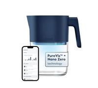 LARQ PureVis 3 en 1 Jarra 1,9L - Autolimpieza UV, elimina PFAS, Cloro, Plomo y más - Seguimiento con App - Filtro de origen vegetal - Garantía 2 Años, Monaco Blue