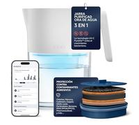LARQ PureVis 3 en 1 Jarra Filtrante de Agua | Purificación UV | Seguimiento de Hidratación App | Elimina PFAS, Cloro, Cal & Plomo | 1,9 L | Garantía 2 Años
