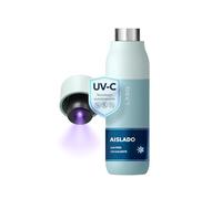 LARQ PureVis 500ml - Botella Térmica Autolimpiable con Purificador de Agua UV-C - Acero Inoxidable de Doble Pared - Hermética - Mantiene Frío y Calor - Diseño Premiado - Seaside Mint