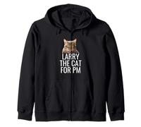 Larry The Cat For PM. Funny Tabby Cat Hombres Mujeres Adolescentes Sudadera con Capucha