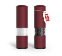 LARS NYSØM Juego de 2 Molinillos de Sal y Pimienta Manuales - Molinillo Set | Molinillo de Cerámica Ajustable - Molienda gruesa a fina - Juego de Molinillos de Especias de Diseño - Salero y Pimentero