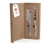 LARS NYSØM Juego de cuchillos para queso de 2 piezas I Juego de cuchillos de acero inoxidable (Stainless Steel)