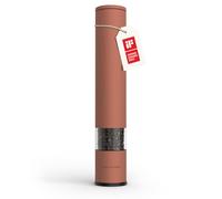 LARS NYSØM Molinillo de Sal y Pimienta Manual Grande (28,8cm) con Mecanismo de Cerámica Ajustable de Grueso a Fino I Molinillo de Especias de Diseño 1 Pieza (Brick Red)