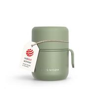 LARS NYSØM Tarro Térmico de Acero Inoxidable - Recipiente Hermético para Comida Caliente y Fría, Termo de Boca Ancha para Sopas, Trabajo y Viaje (Sage Green, 350ml)