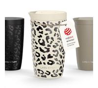 LARS NYSØM Taza Térmica para Llevar 350 ml | Travel Mug con Aislamiento | Tapa de Presión Rápida | Vaso Térmico de Acero Inoxidable Antigoteo para Café y Té ()