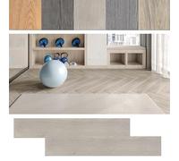 LARS360 Suelo de PVC autoadhesivo, vinilo madera, 91,44 x 15,24 x 0,2 cm, 2,5 m², 18 unidades, resistente al agua, aislamiento acústico