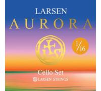 Larsen Aurora Cello strings medium Set 1/16 Medium