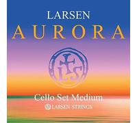 Larsen Violonchelo 4/4 Aurora – Juego de 4 cuerdas, Tensión media 59,1 kg/130.3 lbs