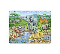 Larsen FH9 Agujero de riego en la Sabana Africana, Puzzle de Marco con 65 Piezas