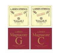 Larsen MAGNACORE Solista 4/4 Cello juego de cuerdas para - tamaño mediano