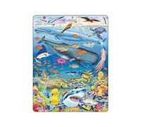 Larsen FH20 Vida Marina en el Océano Pacífico, Puzzle de Marco con 66 Piezas