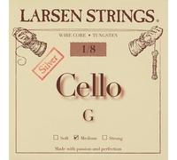 LARSEN STRINGS cello strings Original Fractional - small sizes G 1/8 Medium