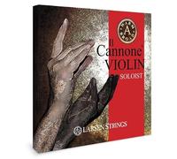 LARSEN STRINGS Cuerdas de violín II Cannone - Violín 4/4 - Soloist - Juego de 4 cuerdas con A Warm & Broad, tensión 24,5 kg/53,9 lbs
