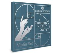 LARSEN STRINGS - Cuerdas para violín 4/4 - Il Cannone Silver - Set