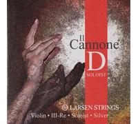 LARSEN STRINGS Cuerdas para violín II Cannone D Silver Soloist