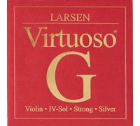 LARSEN STRINGS Cuerdas para violín Virtuoso G Plata Cuerda simple Nylon multifilamento fuerte - Tensión 4,9 kg / 10,8 lbs