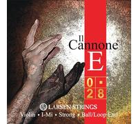 LARSEN STRINGS Violin Saiten II Cannone - 4/4 Violín - Cuerda individual E Strong .028, núcleo de acero al carbono, tensión 9,00/19.80