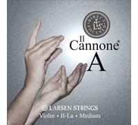 LARSEN STRINGS Violin Saiten II Cannone - 4/4 Violín - Medium - Cuerda individual A Direct & Focused, núcleo de nailon de fibra multifilamento, entorchado de aluminio, tensión 5,4/11.88