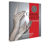 LARSEN STRINGS Violin Saiten II Cannone - 4/4 Violín - Solista - Juego de 4 cuerdas Direct & Focused, tensión 24,5 kg/53.9 lbs