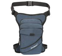 Larswon Drop Leg Bag - Bolsa de pierna para motocicleta, color azul