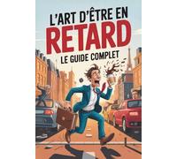 L'Art d'être en Retard : LE GUIDE COMPLET: Cadeau humoristique pour adulte, homme et femme | Des excuses hilarantes, créatives et complètement inattendues pour ceux qui ne sont jamais à l'heure