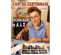 L'Art du cartonnage n°1 - Techniques de A à Z avec Dominique Augagneur [Francia] [DVD]