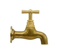 L'Artistica F.LLI PERINCIOLI | Grifo de conexión 1/2" M, grifo de latón para fuentes de columna o pared, 85 x 75 mm