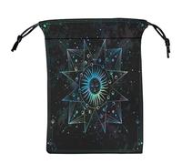 LARUISEE Divinations Table Oracles - Bolsa de juego de mesa con cordón, para joyas, tarots, embalajes de regalo, bolsa de boda, bolsa de cartas de oráculos, e