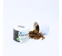 Larva Black Soldier Fly Plantasacuario 50ml, Alimento a Base de Insectos 100% Natural para Peces, Aves y Reptiles Rico en proteína y vitaminas