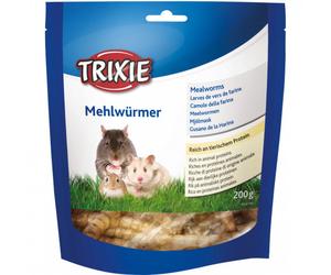 Larvas de harina para roedores y pájaros - Trixie - Cantidad: 200 g