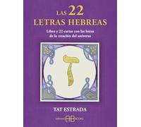 Las 22 letras hebreas: Libro y 22 cartas con las letras de la creación del universo. (ADIVINACION-TAROT-JUEGOS)