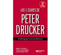Las 5 claves de Peter Drucker: El liderazgo que marca la diferencia (PROFIT)