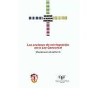 Las Acciones De Reintegracion En La Ley Concursal