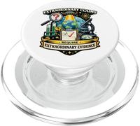 Las afirmaciones extraordinarias requieren evidencia escéptica de la Ciencia PopSockets PopGrip para MagSafe