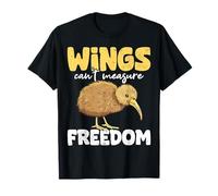 Las alas de Kiwi no Pueden medir la Libertad Kiwi Bird Camiseta
